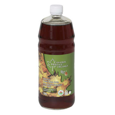 Canadian Heritage Organics Dark Maple Syrup Large