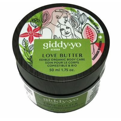 Giddy Yo Organic Edible Love Butter Body Care Travel Size
