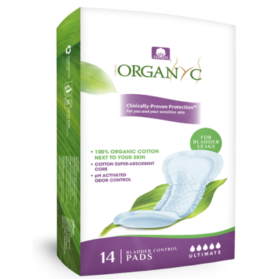 Organyc Light Incontinence Ultimate Pads
