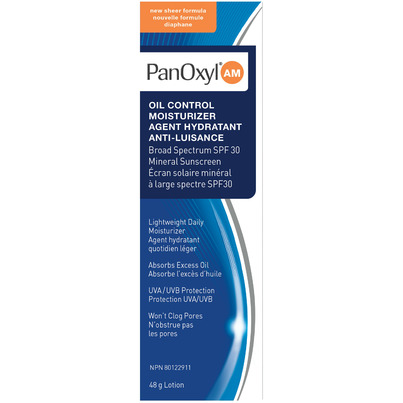 PanOxyl Oil Control Moisturizer SPF 30