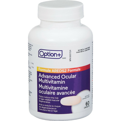 Option+ AREDS2 Formula Advanced Ocular Multivitamin