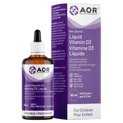 AOR Vitamin D3 Liquid Child Formula