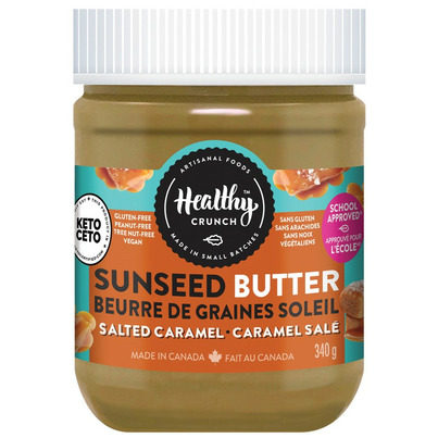 Healthy Crunch Salted Caramel SunSeed Butter