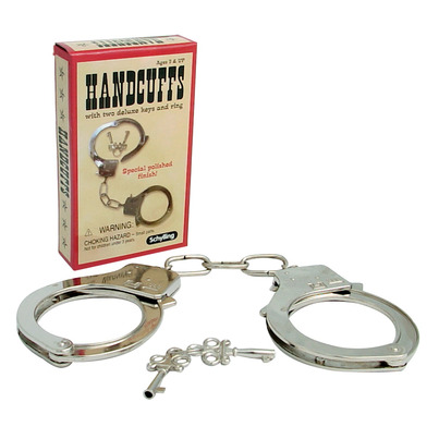 Schylling Metal Hand Cuffs With Keys