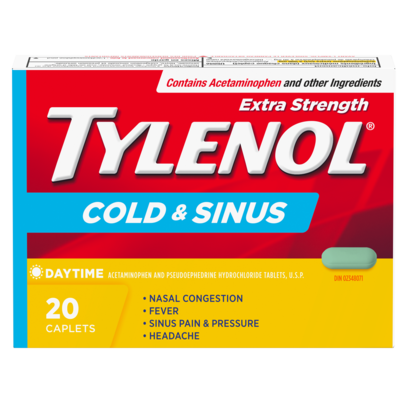 Tylenol Cold & Sinus Extra Strength Daytime Caplets