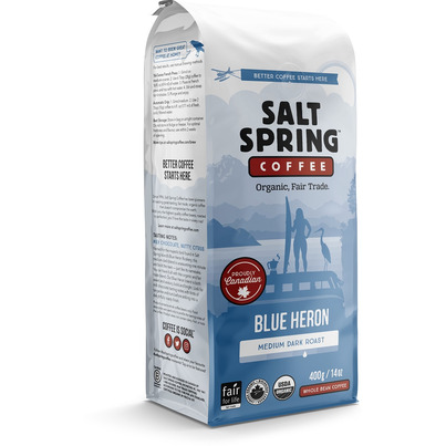 Salt Spring Coffee Blue Heron Medium Dark Roast