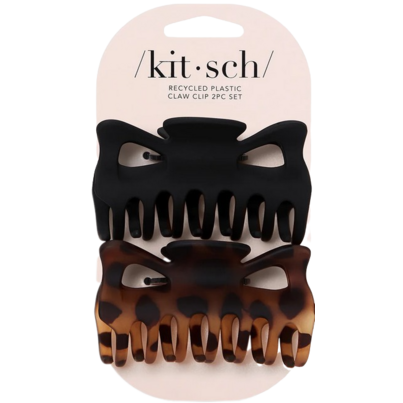 Kitsch Eco-Friendly Large Claw Clip 2 Pack
