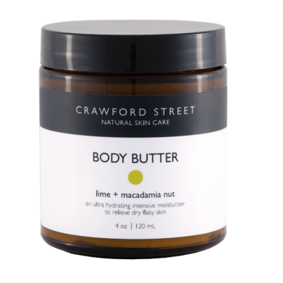 Crawford Street Skin Care Body Butter Lime + Macadamia Nut