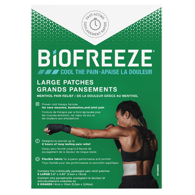 Biofreeze Pain Relief Patch Large