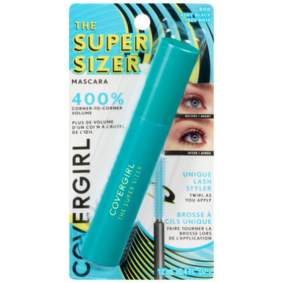 CoverGirl Super Sizer Mascara Waterproof In Very Black