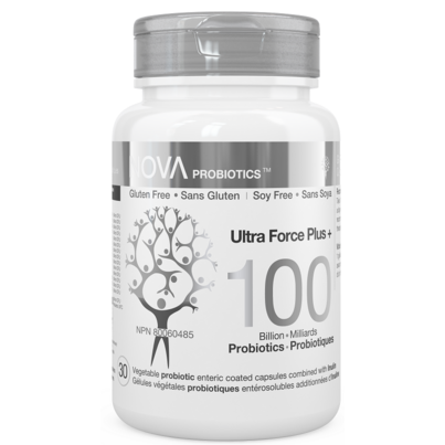 NOVA Probiotics Ultra Strength Plus+ 100 Billion CFU