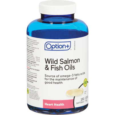 Option+ Wild Salmon & Fish Oils