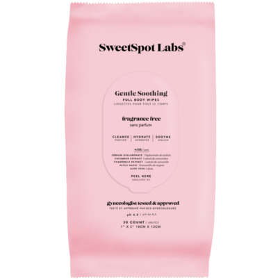 SweetSpot Labs Unscented On-the-go Wipes