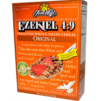Food For Life Ezekiel 4:9 Sprouted Crunchy Cereal Original