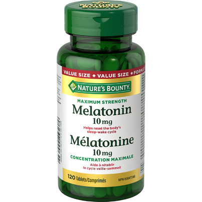 Nature's Bounty Melatonin 10 Mg Value Size