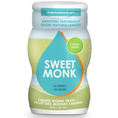 SweetMonk Liquid Monk Fruit Natural Sugar Alternative