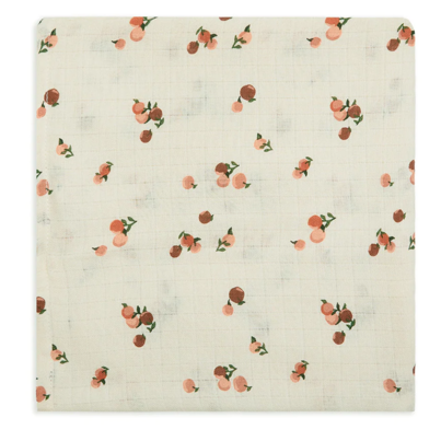 Avery Row Muslin Swaddle Peaches