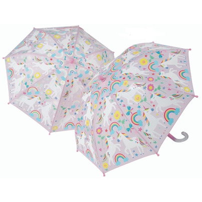 Floss & Rock Colour Changing Umbrella Rainbow Unicorn