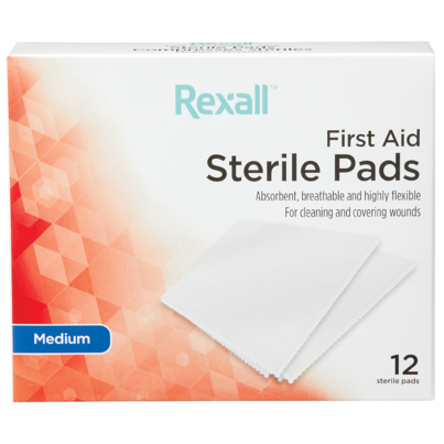 Rexall Sterile Pads Medium