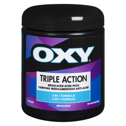 OXY Triple Action Cleansing Acne Pads With Salicylic Acid