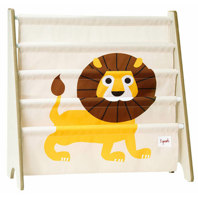3 Sprouts Book Rack Lion