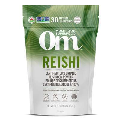 OM Mushroom Reishi Mushroom Superfood Powder