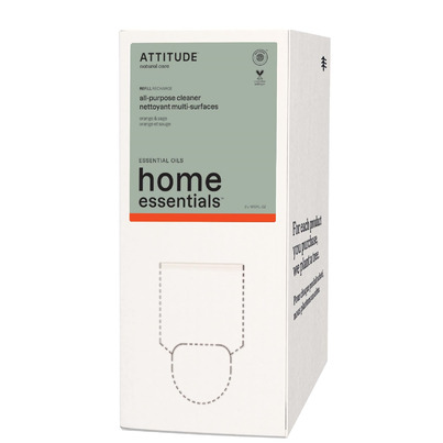 ATTITUDE Home Essentials All-Purpose Cleaner Refill Orange & Sage