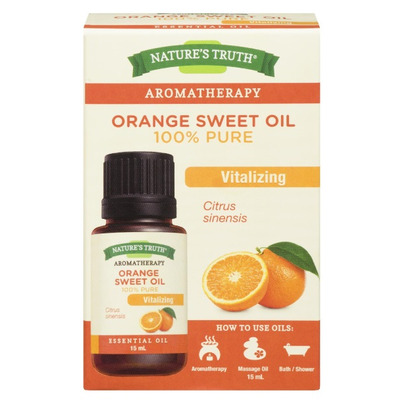 Nature's Truth Aromatherapy 100% Pure Orange Sweet Essential Oil