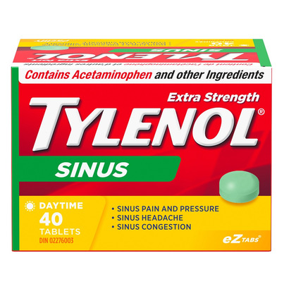Tylenol Extra Strength Sinus Daytime EZ Tabs