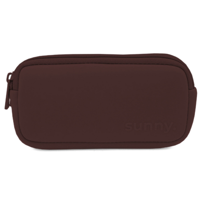 MYTAGALONGS My Double Eyeglass Case Espresso