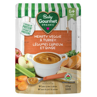 Baby Gourmet Hearty Vegetables With Turkey Baby Food