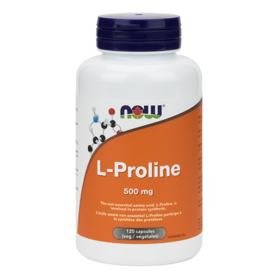 NOW Foods L-Proline 500 Mg