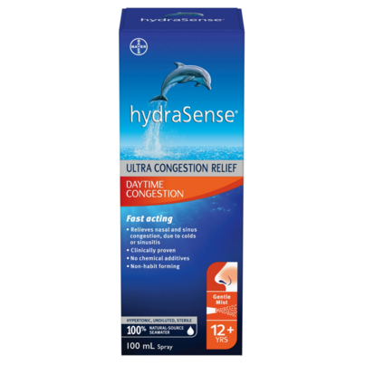 HydraSense Daytime Ultra Congestion Relief Nasal Spray