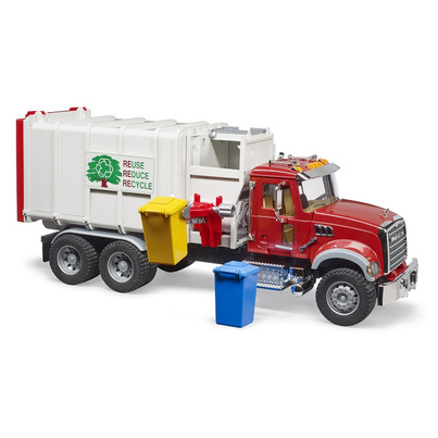 Bruder Toys Mack Granite Side Loading Garbage Truck
