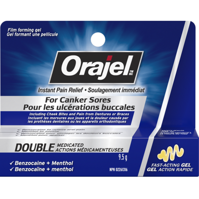 Orajel Cold Sores 3X Medicated Gel