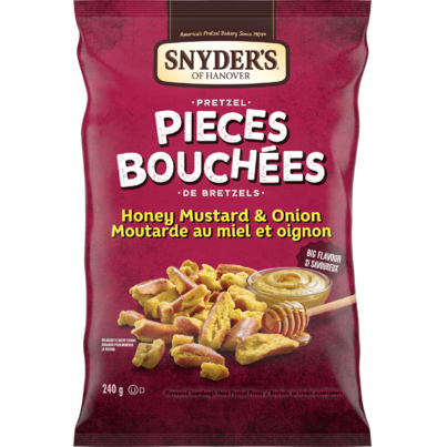 Snyder's Of Hanover Pretzel Pieces Honey Mustard & Onion