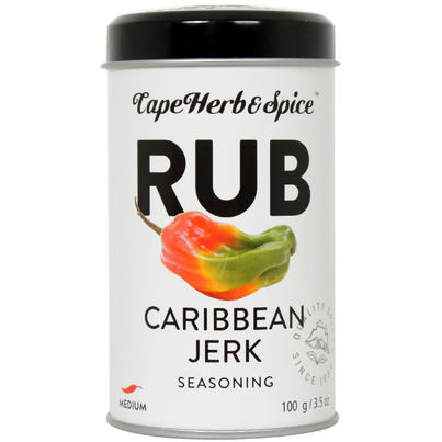 Cape Herb & Spice Rub Shaker Tin Caribbean Jerk Seasoning