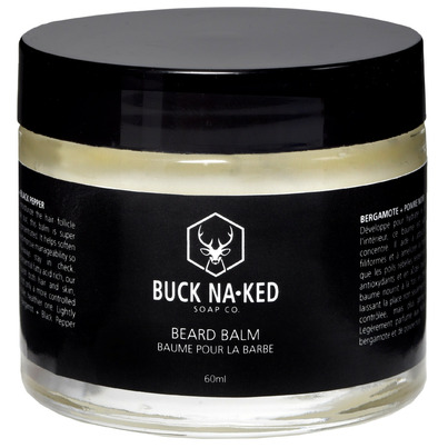 Buck Naked Soap Company Bergamot + Black Pepper Beard Balm