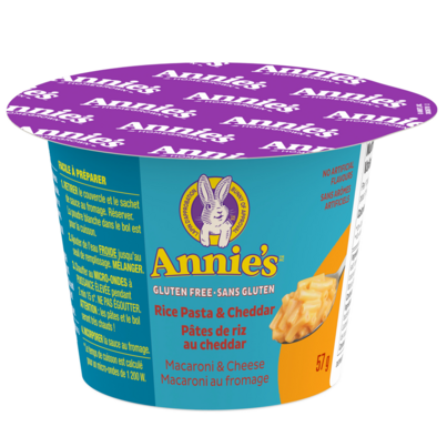 Annie's Homegrown Rice Pasta & Cheddar Microwavable Mac & Cheese Cup