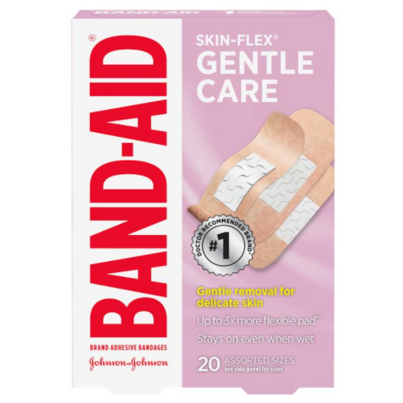 Band-Aid Skin Flex Gentle Care Adhesive Bandages