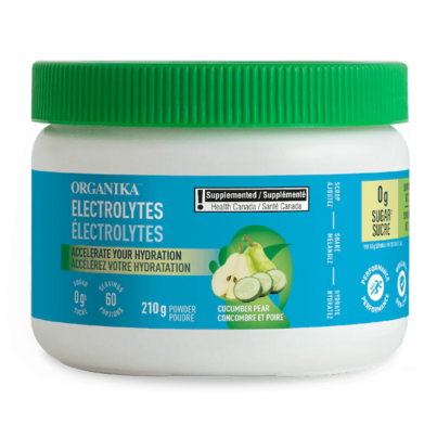 Organika Electrolytes Powder Cucumber Pear