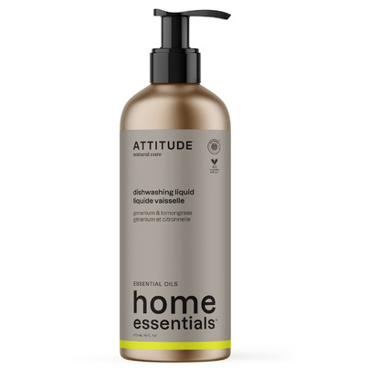 ATTITUDE Home Essentials Dishwashing Liquid Geranium & Lemongrass
