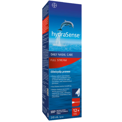 HydraSense Daily Nasal Care Full Stream Large Bottle