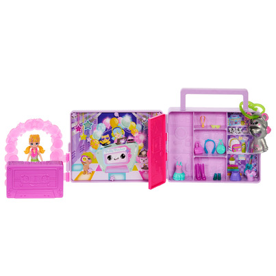 Polly Pocket Disco Dance Fashion Reveal Playset