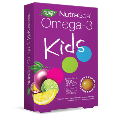 NutraSea Gummy Chews For Kids With  Vitamin D3