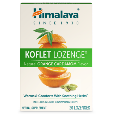 Himalaya Herbal Healthcare Koflet Lozenge Orange Cardamom