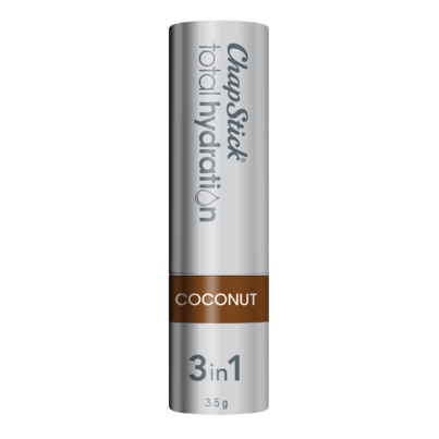 ChapStick Total Hydration Coconut Lip Balm Tube 3-in-1 Lip Care