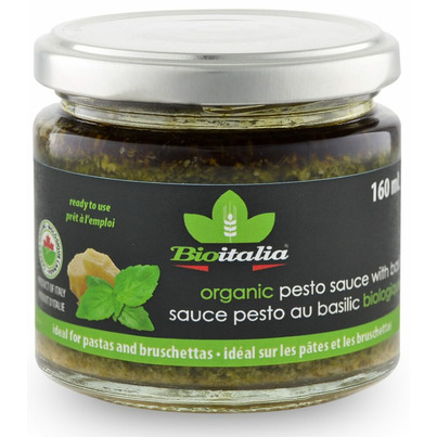 Bioitalia Organic Pesto With Basil Sauce