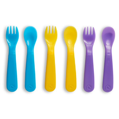 Munchkin Color Reveal Color Changing Toddler Utensils
