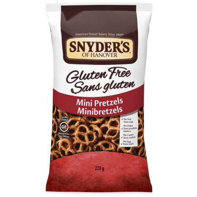 Snyders Of Hanover Gluten Free Mini Pretzels